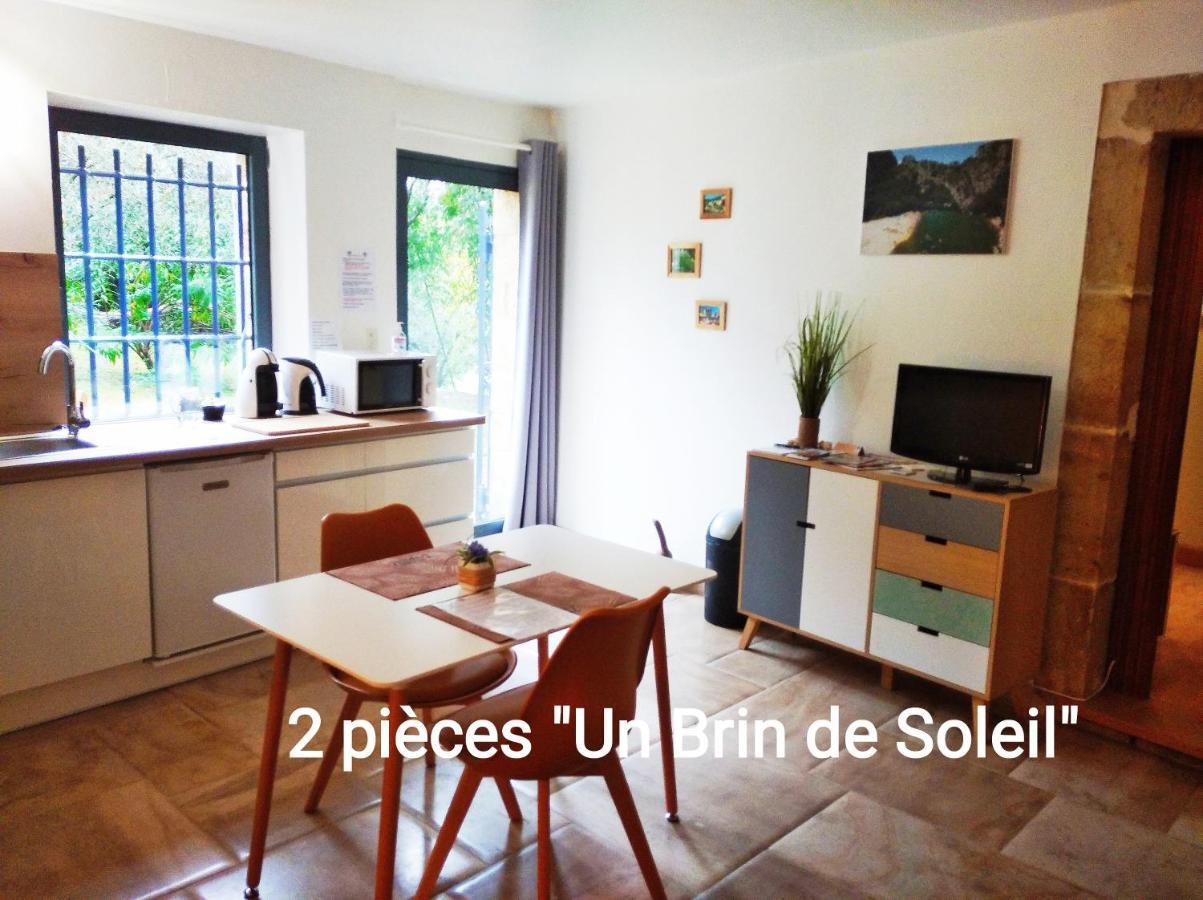2 Pieces "Le Brin De Soleil" Gites Appart 'Hotel L'Echappee Belle D'Aubenas Logement 1 Sur 3 Εξωτερικό φωτογραφία